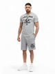 Шорти флісові чоловічі Lonsdale HETTON 117876-1527 M Marl Grey/Black (4255581599498) - зображення 4