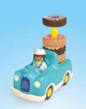 Zestaw konstrukcyjny Playmobil Junior: Szalony Donut Truck z funkcją układania i sortowania 7 elementów (71702) (4008789717023) - obraz 5