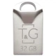 USB флешка T&G 106 Short 32Gb, Metal Silver - изображение 1