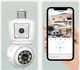 Камера PTZ-Lamp Wi-Fi 4MP с ночным видением, установка в патрон E27 Y3 - изображение 2