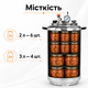 Автоклав бытовой A32 40 л газовый под внешний нагрев, стерилизатор для домашнего консервирования мяса, тушёнки, рыбных консервов, овощей и компотов - изображение 6