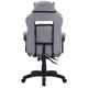 Геймерское кресло VR Racer Textile Webster серый/черный (механизм Relax/металл/пластик/ткань) (555296) - изображение 4
