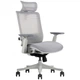 Офисное компьютерное кресло OSBORN INTARSIO пластик/ткань Серый каркас/серый - изображение 5