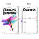 Бейдж з ремінцем на шию Fearless Evolution Бабка Пластиковий картхолдер для пропуску та ID-карт Білий з малюнком - зображення 2