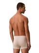 Набор трусов боксеров мужских хлопковых Calvin Klein 669512777 XL 3 шт Бирюзовый/Бежевый/Белый (1159919106) - изображение 3
