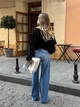 Блуза в стилі бохо чорного кольору L-XXL - зображення 7