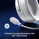 Беспроводные игровые наушники MCHOSE V9 Pro White / Bluetooth и 2.4G для ПК, PS, Switch, телефона - изображение 6