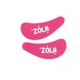 Патчи силиконовые многоразовые Zola, 1 пара малиновые - изображение 2