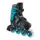 Ролики 2в1 Globber Go Skates Lights розмір 34-37 від 5 років до 60 кг, Аква - изображение 2