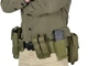 Тактическая панель на ремень с системой крепления MOLLE Multicam 8FIELDS Поясная сумка органайзер - изображение 6