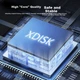 SSD диск XDISK M20 128GB USB 3.2 Type-C Silver - изображение 7