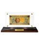 Подарочная банкнота ONE BITCOIN с золотым блеском — уникальный сувенир для криптоэнтузиаста Гранд Презент ГП600076 - изображение 5