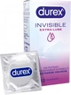 Презервативы латексные с силиконовой смазкой Durex Invisible Extra Lube (ультратонкая с дополнительной смазкой) 12 шт (5052197057089) - изображение 1