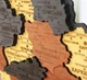 Мапа України настінна мала 3D об'ємна в коробці ручна робота 55*38.5 см Гранд Презент 11 - зображення 8