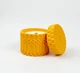 Аромасвічка ROMANTIC TEA SPA YELLOW 100% WOOD WAX 200g 42h Гранд Презент NAC 1081 - изображение 3