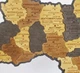 Мапа України настінна середня 3D об'ємна в коробці ручна робота 92.5*64.6 см Гранд Презент 12 - изображение 9