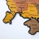Мапа України настінна велика 3D об'ємна в коробці ручна робота 143*100 см Гранд Презент 17 - зображення 4