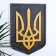 Герб Украины (Тризуб) настенный большой 50*36 см 25 Гранд Презент 25 - изображение 2