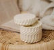 Аромасвічка ROMANTIC TEA SPA BEIGE 100% WOOD WAX 200g 42h Гранд Презент NAC 1084 - зображення 1