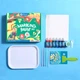 Набор для рисования на воде Jar Melo 6 цветов Marbling Kit. Набор для марморирования, ЭБРУ (JA 91487) - изображение 4
