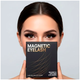 Магнитные ресницы многоразовые с подводкой и пинцетом 4 пары черные GlamLash LS-2577 - изображение 2