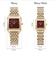 Годинник Burker Macy Petite Gold Burgundy - изображение 9