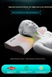 Подушка NOYOKE ортопедическая для шеи с эффектом памяти Memory foam 50х30х8 см - изображение 10