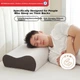 Подушка ортопедична NOYOKE з ефектом пам'яті Memory Foam 60x40x12-14 см Gray - зображення 2