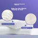 Подушка Jingdong Jingzao TPE Zero Pressure Cloud Высокоэластичный материал Ортопедическая с эффектом анатомическая памяти 62х34х10/8 см - изображение 8