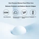 Подушка Jingdong Jingzao для підтримки шиї ортопедична Memory foam 70х42х10 см - зображення 5