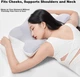 Подушка Mixiaoshu ZERO PILLOW ортопедична з ефектом пам'яті Memory foam у формі метелика - зображення 11