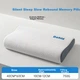 Подушка Dohia Memory foam с эффектом памяти 60х40 см со съемным чехлом - изображение 4