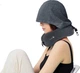 Подушка для шиї Feelcozy Sleep&Alive Snail 2.0 U-подібна з капюшоном піна з ефектом пам'яті Gray - зображення 4