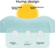 Подушка для шиї Feelcozy Sleep&Alive Snail 2.0 U-подібна з капюшоном піна з ефектом пам'яті Gray - зображення 10