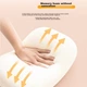 Подушка AVIVI Office Memory foam с памятью 38х26х10 см чехол из органического хлопка White Gray - изображение 6