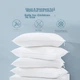 Набор подушек Jingdong Jingzao Better Pillow 48х74 см Антибактериальная (волокнистая подушка класса А) White - изображение 13
