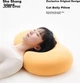 Подушка Tangdao Chillax Cat Belly ортопедична Memory foam 66х40х10/11 см Yellow - зображення 7