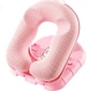 Подушка для сна Mixiaoshu NAP ортопедическая эргономичная 24.3×19.6×5 см Pink - изображение 3