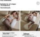 Подушка BabyWatch для вагітних H-подібна багатофункціональна з підтримкою живота та спини - зображення 7