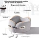 Подушка YUZHAOLIN дорожня з ефектом пам'яті Memory foam ортопедична 14х9 см 1 шт - зображення 4