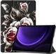 Чохол для планшета Samsung Galaxy Tab S10 Lite SM-X400/406 10.9" BeCover Smart Case Black Rose (BC_715924) - зображення 3