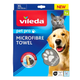 Рушник із мікрофібри 100х65 см для тварин Vileda Pet Pro Сірий CS-0165 - зображення 7