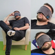 Маска для сна с наушниками Bluetooth MUSIC GOGGLES Повязка на глаза с гарнитурой, серая (2052457) - изображение 2