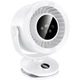 Портативный вентилятор Hoco HX608 handheld folding fan 3600 mAh White - изображение 1