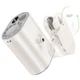 Портативный вентилятор Hoco HX609 handheld folding fan 3600 mAh White - изображение 5