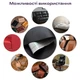 Самоклеящаяся экокожа 137х300 см 0,5 мм Черный PVC PU - изображение 6