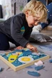 Дитячий дерев'яний пазл «Космос» від бренду Playtive. - зображення 5