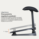 Ergonomiczny podnóżek LiberNovo Omni StepSync Footrest Space Black (CP-GW-0000002-00-01) - obraz 6
