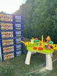 Детский развивающий игровой столик 6в1 с рыбалкой на магнитиках для малышей от 1 года Интерактивный стол сортер для развития моторики ребенка (1001) - изображение 7