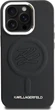 Etui plecki Karl Lagerfeld Initial & Metal Logo MagSafe do Apple iPhone 16 Pro Black (KLHMP16LPGFKLRDK) - obraz 3